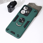 Maska / futrola Hard Ring za Xiaomi Redmi 13 4G (EU) tamno zelena.