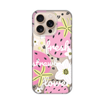 Silikonska maska / futrola print ultra tanka za iPhone 16 Pro Fresh Pink.
