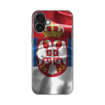 Silikonska maska / futrola print ultra tanka za iPhone 16 Plus 6.7 SRB.