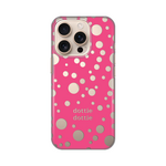 Silikonska maska / futrola print ultra tanka za iPhone 16 Pro Dottie Dottie Pink.