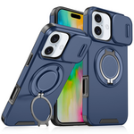 Maska / futrola CamShield Ring stand za iPhone 16 Plus 6.7 plava.