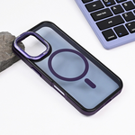 Maska / futrola Magsafe Trendy za iPhone 16 6.1 ljubicasta.