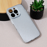 Maska / futrola Sparkle Dust za iPhone 16 Pro srebrna.