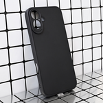 Maska / futrola 3D Camera za iPhone 16 Plus 6.7 crna.