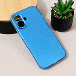 Maska / futrola Sparkle Dust za iPhone 16 6.1 plava.