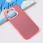 Maska / futrola providna za iPhone 16 Pro roze.