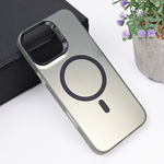 Maska / futrola Magsafe providna za iPhone 16 Pro Max 6.9 crna.