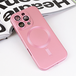 Maska / futrola Magsafe Chrome za iPhone 16 Pro roze.