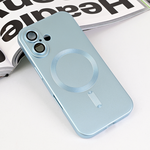 Maska / futrola Magsafe Chrome za iPhone 16 6.1 plava.