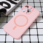 Maska / futrola Magsafe Pure color za iPhone 16 Pro roze.