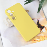 Maska / futrola Teracell Soft Velvet za Samsung S936 Galaxy S25 Plus zuta.