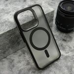 Maska / futrola CAMERA DROP MagSafe za iPhone 15 Pro (6.1) crna (MS).