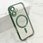 Maska / futrola CAMERA PROTECT MagSafe za iPhone 16 (6.1) zelena (MS).