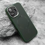 Maska / futrola CARBON MagSafe za iphone 16 (6.1) zelena (small camera) (MS).
