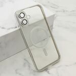 Maska / futrola CAMERA PROTECT MagSafe za Iphone 16 Plus (6.7) srebrna (MS).