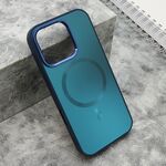 Maska / futrola COLOR METAL MagSafe za iPhone 16 Pro (6.3) plava (MS).