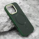 Maska / futrola CARBON MagSafe za iPhone 16 Pro (6.3) zelena (big camera) (MS).