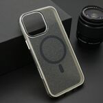 Maska / futrola CRYSTAL MagSafe za iPhone 16 Pro Max (6.9) crna (MS).
