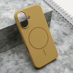 Maska / futrola FLEX MagSafe za iPhone 16 (6.1) zlatna (MS).