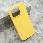 Maska / futrola GENTLE COLOR za iPhone 16 Pro (6.3) zuta (MS).