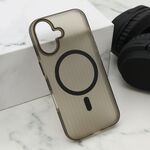 Maska / futrola MagSafe HARMONY za iphone 16 (6.1) crna (MS).