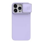 Maska / futrola Nillkin Cam Shield Silky za iPhone 15 Pro (6.1) ljubicasta (MS).