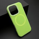 Maska / futrola PASTEL COLOR MagSafe za iPhone 16 Pro (6.3) zelena (MS).