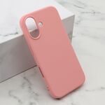 Maska / futrola Soft Silicone za iphone 16 (6.1) roze (MS).