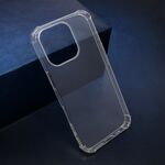 Silikonska maska / futrola CRASHPROOF za iPhone 16 Pro (6.3) providna (MS).