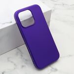 Maska / futrola Soft Silicone za iPhone 16 Pro (6.3) ljubicasta (MS).