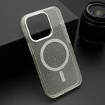 Maska / futrola SPARKLING MagSafe za iPhone 16 (6.1) providna (MS).