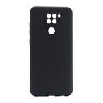 Maska / futrola ultra tanka KOLOR za Xiaomi Redmi Note 9 crna (MS).