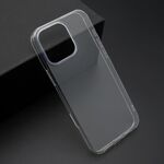 Silikonska maska / futrola ultra tanka PROTECT silikon za iPhone 16 Pro Max (6.9) providna (bela) (MS).
