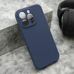 Maska / futrola VELVET TOUCH za iPhone 16 Pro (6.3) tamno plava (MS).