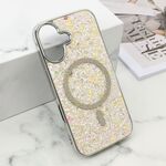 Futrole GLAM GLOW MagSafe za iPhone 16 (6.1) zlatna (MS).
