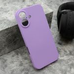 Maska / futrola VELVET TOUCH za iPhone 16 (6.1) ljubicasta (MS).