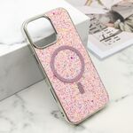 Futrole GLAM GLOW MagSafe za iPhone 16 Pro Max (6.9) roze (MS).
