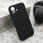 Maska / futrola VELVET TOUCH za iPhone 16 (6.1) crna (MS).