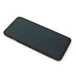 LCD displej za Samsung A256B Galaxy A25 + Touch screen + frame crni Aplong OLED (MS).