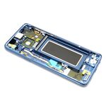 LCD displej za Samsung G960 Galaxy S9 + Touch screen + frame blue original EU (GH97-21696D/21679D) (MS).