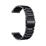 Narukvica za smart watch Metal 3B 22mm crna (MS).