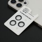 Zastita za kameru OCTAGON DIAMOND za iPhone 16 Pro (6.3)/16 Pro Max (6.9) srebrna (MS).
