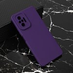Silikonska maska / futrola Teracell Giulietta za Xiaomi Redmi Note 10 Pro/Redmi Note 10 Pro Max mat tamno ljubicasta.