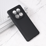 Maska / futrola Carbon fiber za Xiaomi Redmi Note 14 Pro 5G (EU) crna.