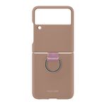 Maska / futrola Elegant Fold design za Samsung F721B Samsung Galaxy Z Flip 4 roze (MS).