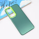Maska / futrola providna za Samsung S936 Galaxy S25 Plus zelena.