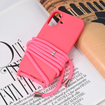 Maska / futrola Crossbody za iPhone 16 6.1 pink.