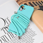 Maska / futrola Crossbody za iPhone 16 6.1 mint.