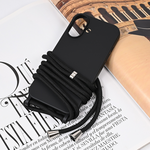 Maska / futrola Crossbody za iPhone 16 6.1 crna.