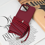 Maska / futrola Crossbody za iPhone 16 Pro Max 6.9 bordo.